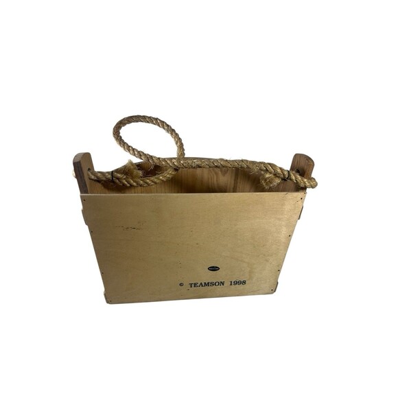 VTG Wooden Hot Bath 10 Cent Soap Extra Bucket - 1998 Bathroom Decor/Towel Holder - Picture 6 of 10